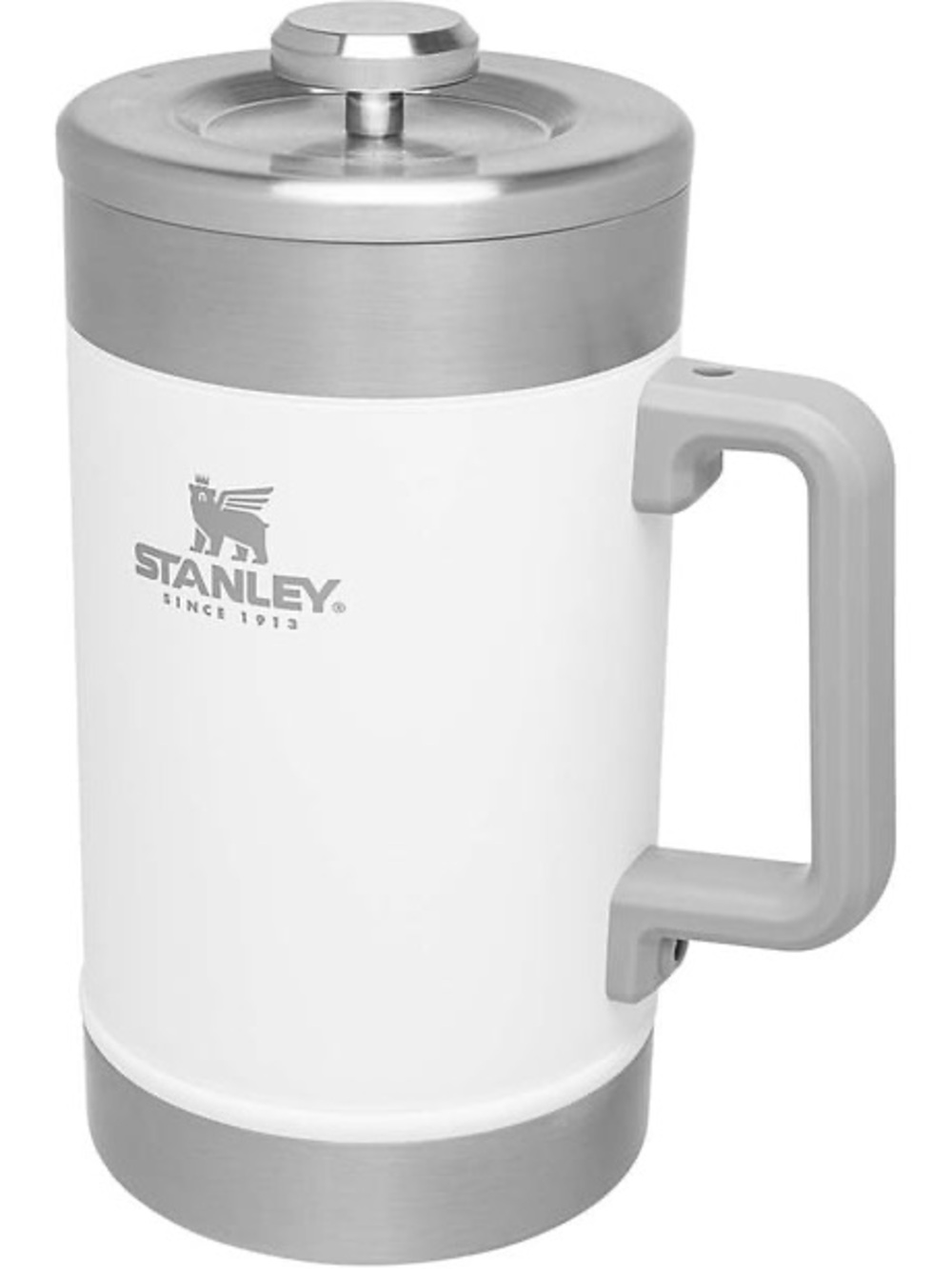 NWT Stanley White and Gray French Press Coffee Maker - Picture 2 of 6